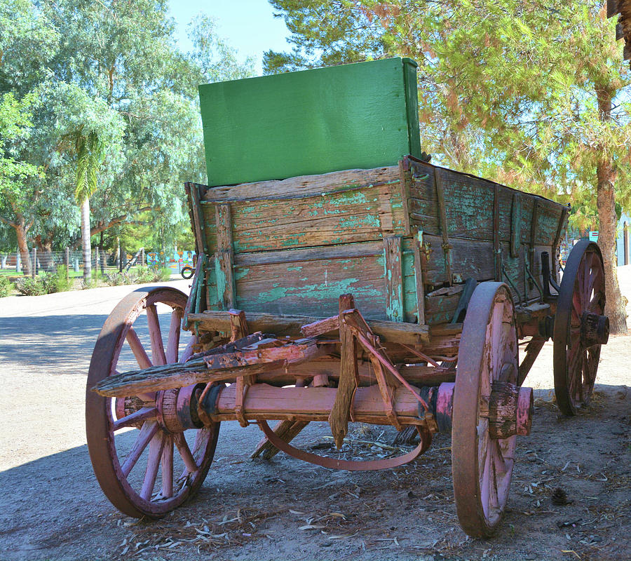 Vintage Wagon #1 Photograph by Nancy Jenkins - Pixels