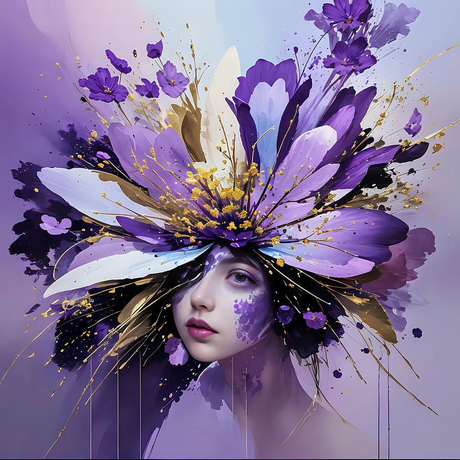 Violet Digital Art