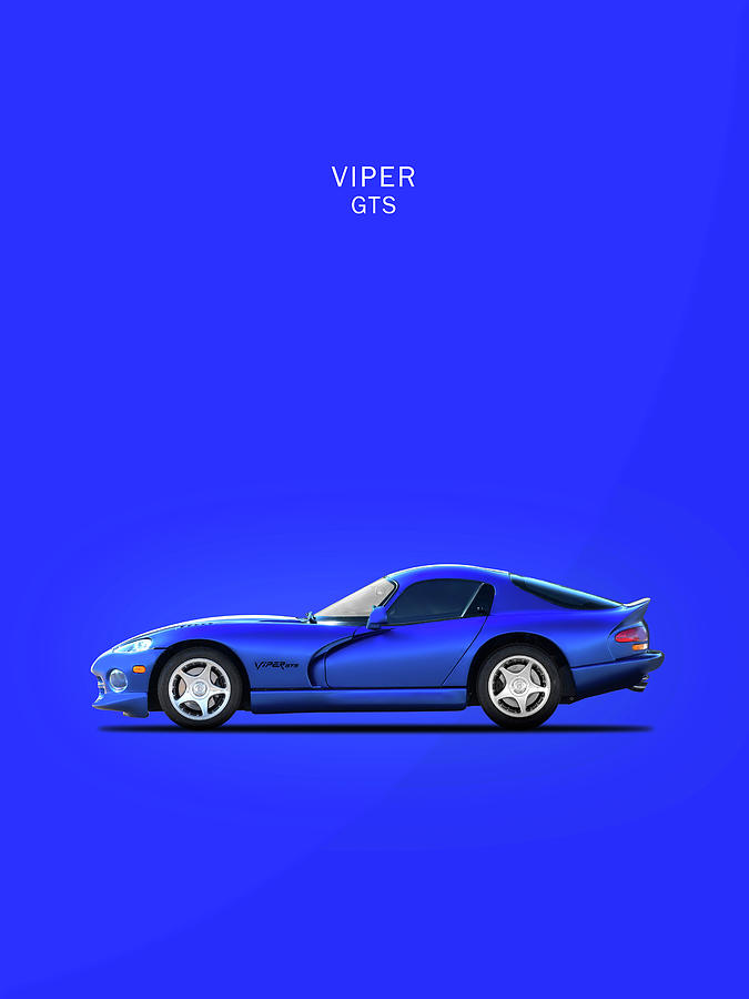 Viper Photograph - Viper GTS #1 by Mark Rogan
