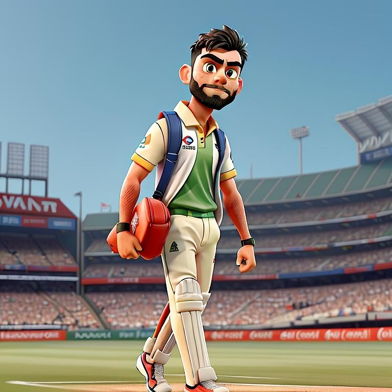 Virat Kohli #1 Digital Art by Joshua Barsch - Pixels