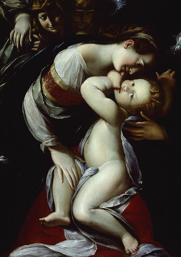 Virgin and Child with Angels by Giulio Cesare Procaccini Virgin and Child with Angels by Giulio Cesare Procaccini