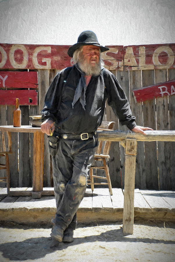 Virginia City Cowboy #1 Photograph by Jim Vallee
