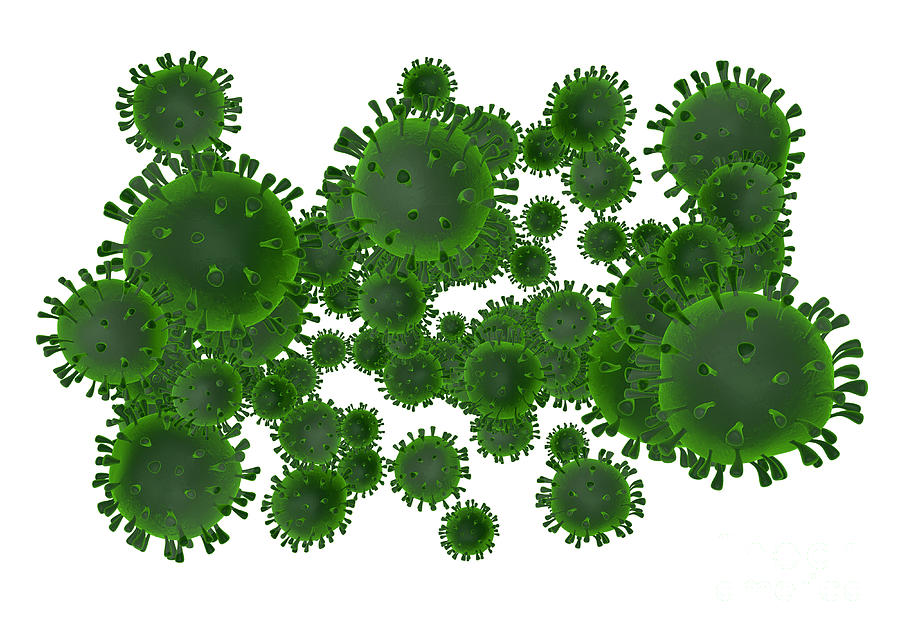 Viruses Digital Art