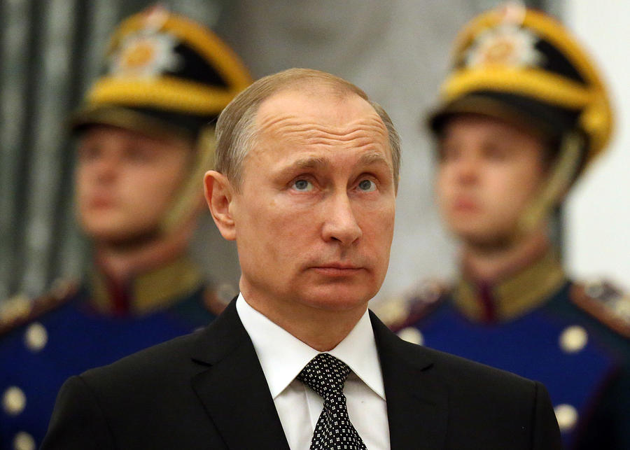 Vladimir Putin Confers The City of Military Glory Photograph by Sasha Mordovets Vladimir Putin Confers The City of Military Glory Photograph by Sasha Mordovets