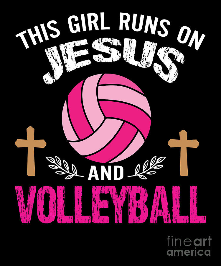 Volleybal Gift For Volleyball Coach Digital Art by ...