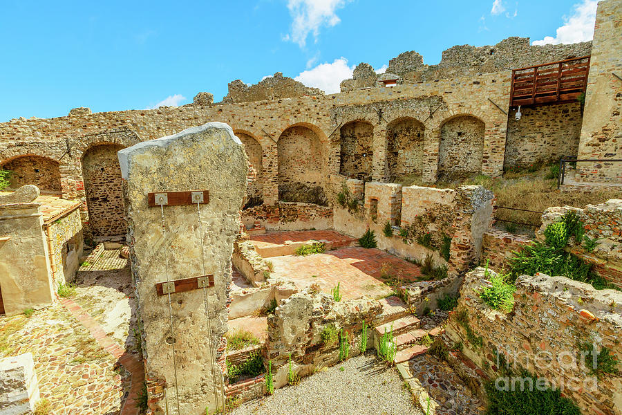 Volterraio Fortress ruins Elba #1 Photograph by Benny Marty