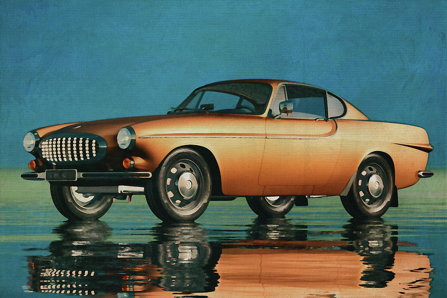 Volvo P1800 Coupe From 1961 Digital Art