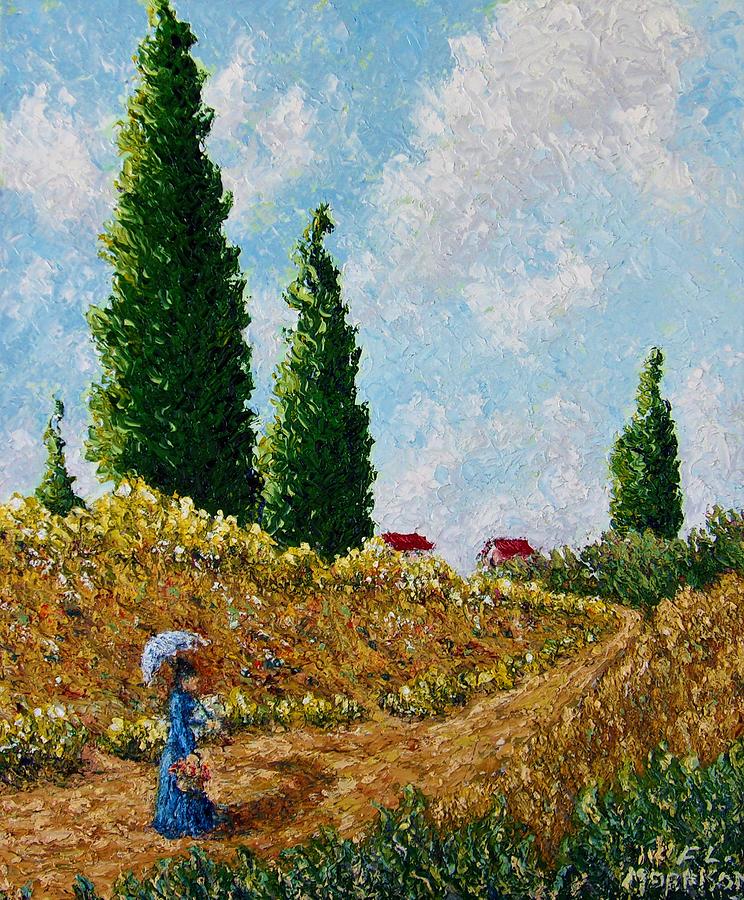 Walking Home #1 Painting by Frank Morrison