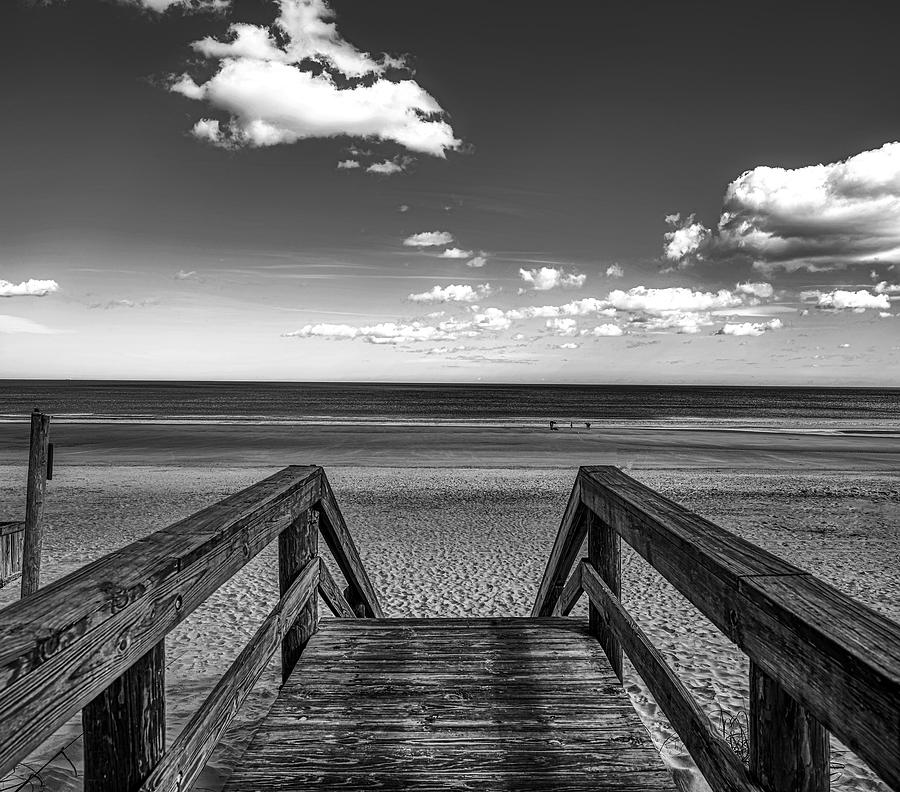 Summer Photograph - Walkway to Jacksonville Beach #1 by Mountain Dreams