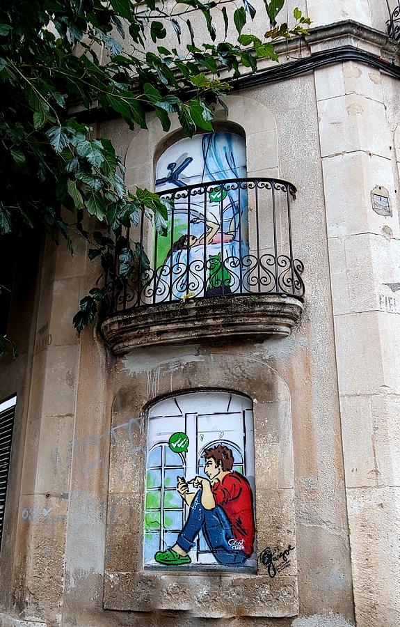 Wall Art in Spain Photograph by Don Varney Fine Art America