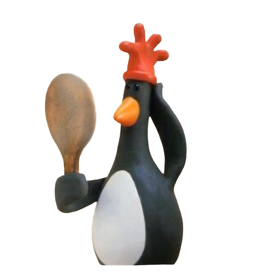 Wallace and gromit Feathers McGraw penguin Digital Art by Dai Doan