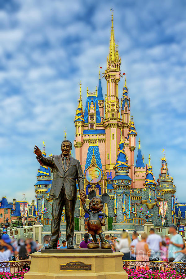 Walt and Mickey #2 Photograph by Nick Zelinsky Jr