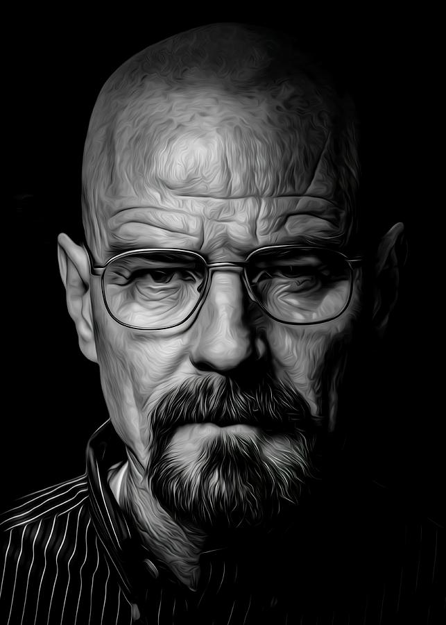 Walter White Poster Painting by Bradley Smith - Fine Art America