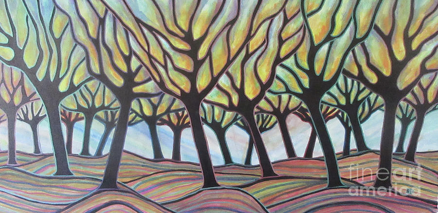 Warbler Woods #1 Painting by Bradley Boug