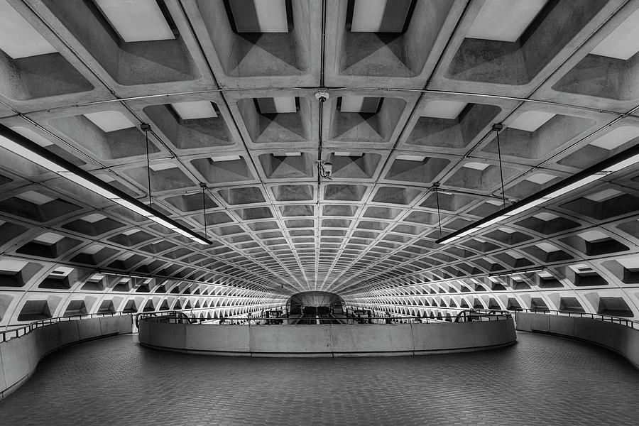 Washington DC Metro Station #1 Photograph by Susan Candelario