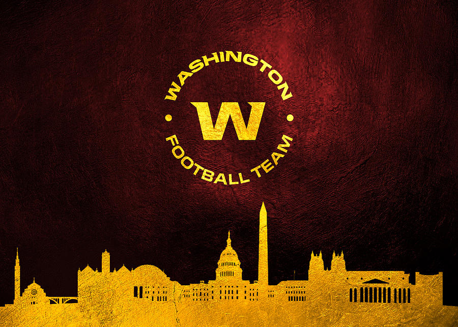 Washington Football Team Digital Art by AB Concepts