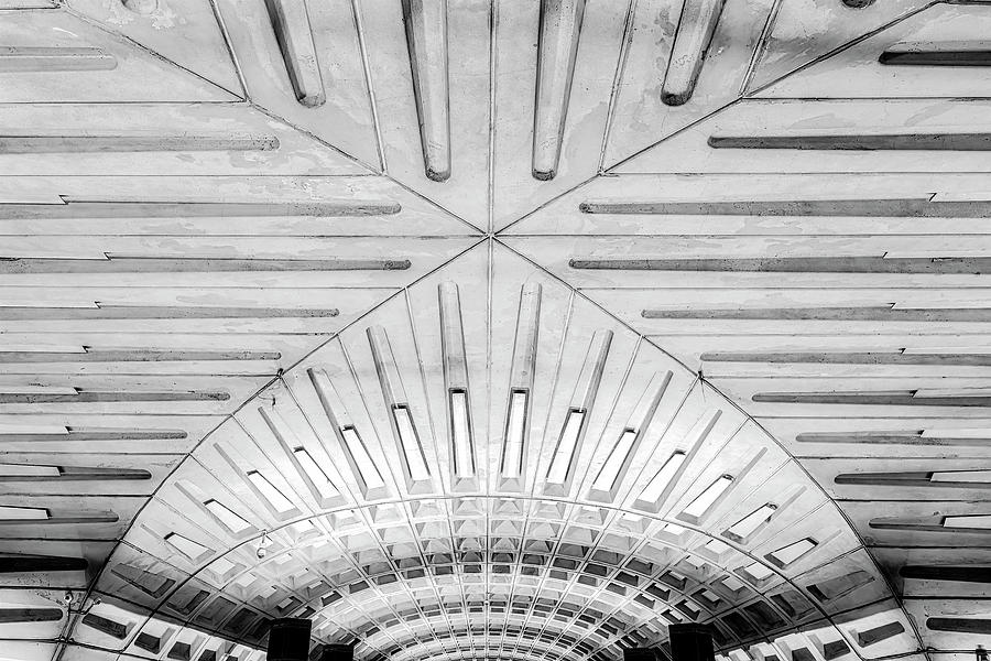 Washington Metro DC  Station H #1 Photograph by Susan Candelario