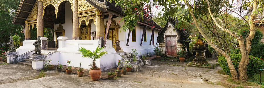 Wat Choum Khong Sourin Tharame Luang Prabang Temple #1 Photograph by Sonny Ryse
