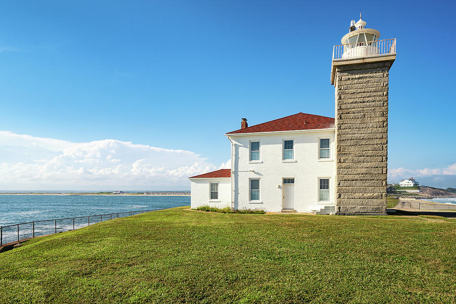 Watch Hill Ligthouse, Westerly, Rhode Island #1 Photograph by Dawna Moore Photography