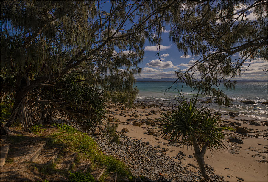 Wategos beach and coastline at Byron Bay, New south Wales, Australia. #1 Photograph by Southern Lightscapes-Australia