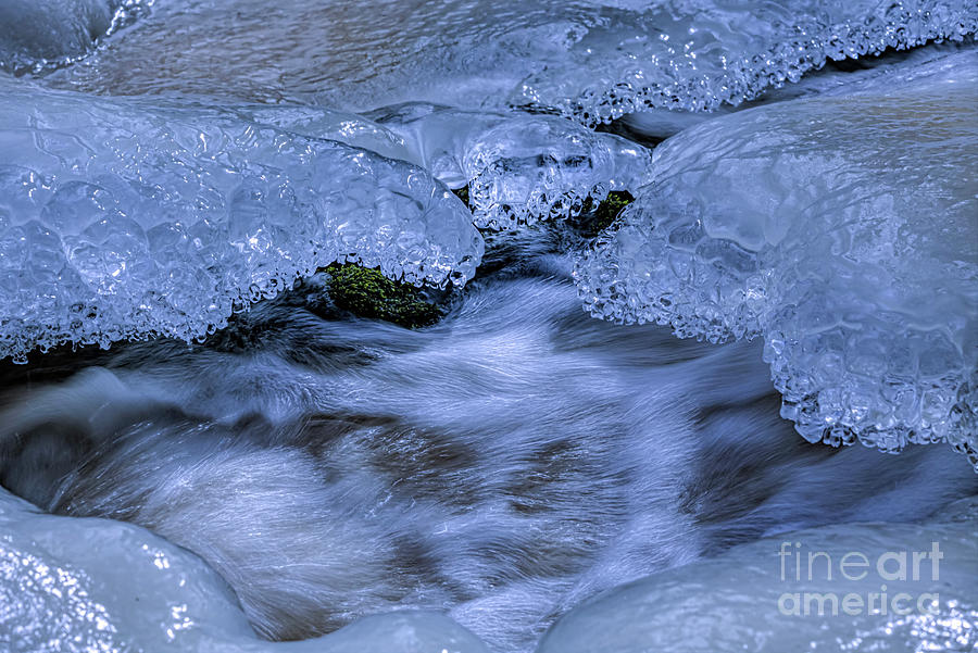Water And Ice 3 Photograph