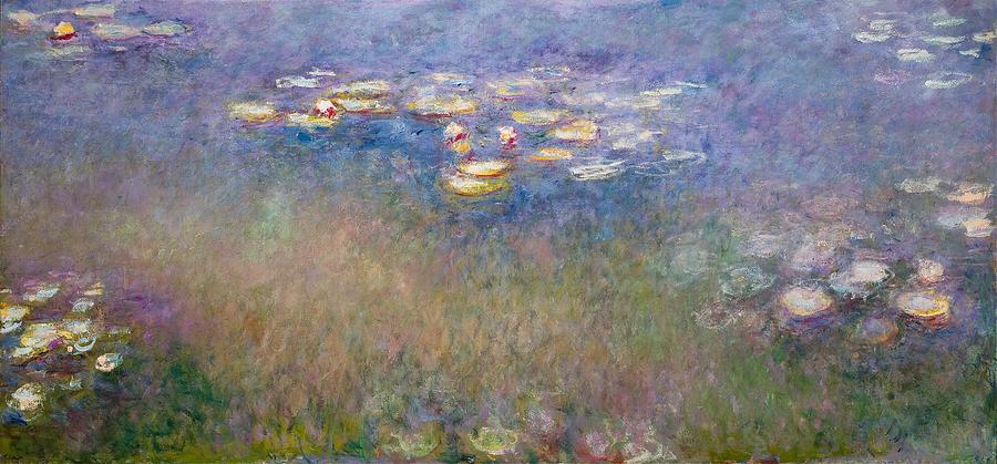 Water Lilies   #1 Painting by Lagra Art
