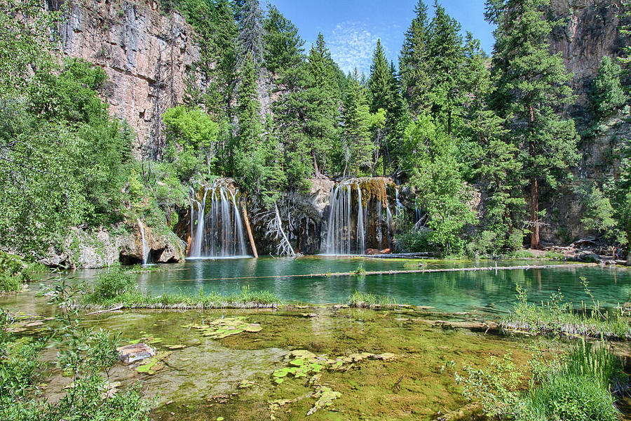 Waterfalls at hanging lake Colorado Photograph by Chris Mangum | Fine ...