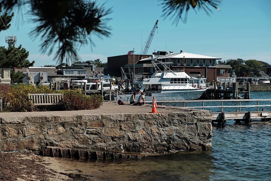 Waterfront Park, Woods Hole MA Photograph by Thomas Henthorn | Fine Art ...