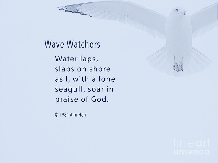 Wave Watchers #2 Photograph by Ann Horn
