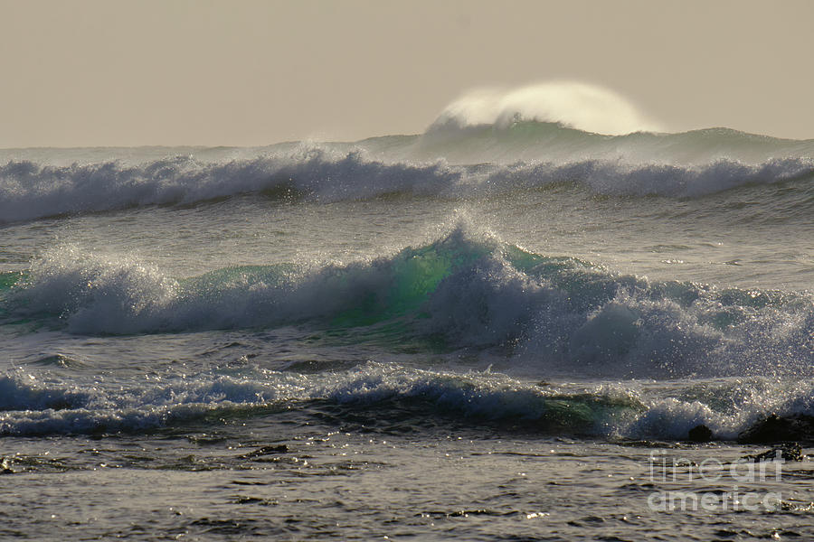 Morning Waves  Photograph by Neil Maclachlan