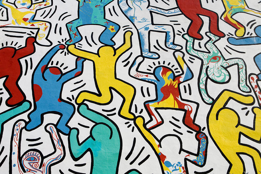 We The Youth by Keith Haring #1 Photograph by Andipantz