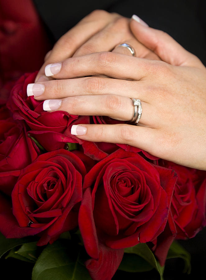Wedding Hands #1 Photograph by RichLegg