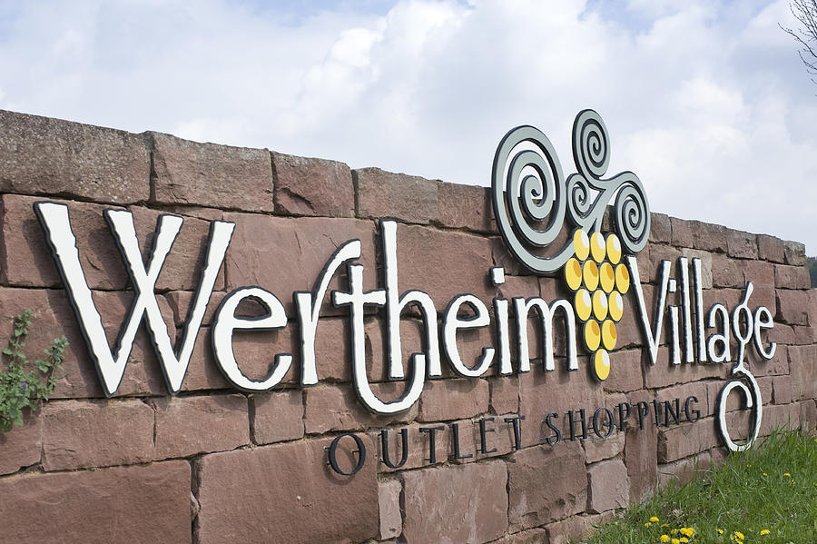 Wertheim Village, Factory Outlet Center, Germany. #1 Photograph by Kontrast-fotodesign