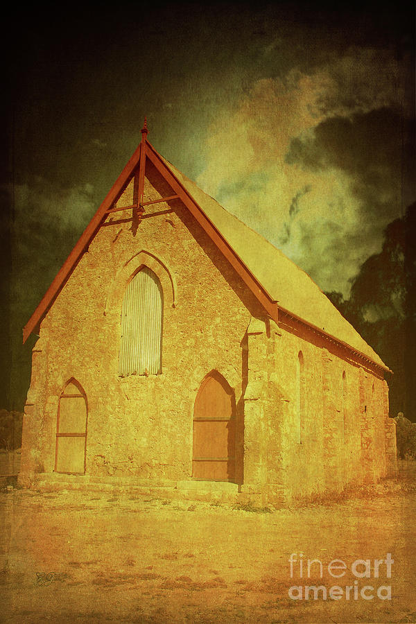 Wesley Church, Greenough, Western Australia #1 Photograph by Elaine Teague