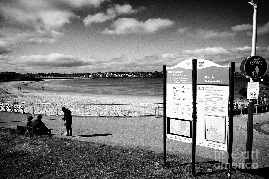 West Strand Beach Portrush Northern Ireland Uk Photograph by Joe Fox