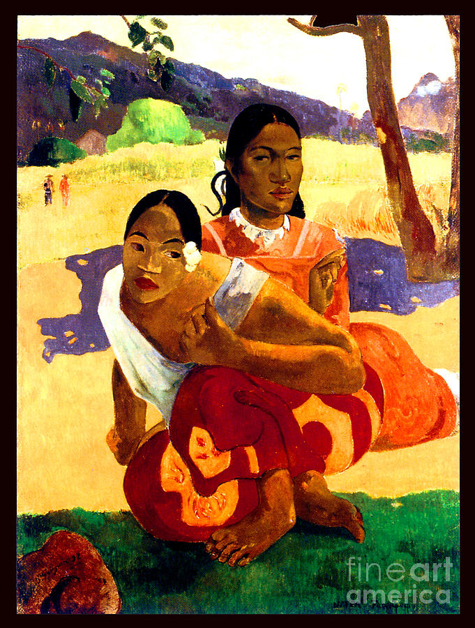 When Will You Marry 1892 #1 Painting by Paul Gauguin