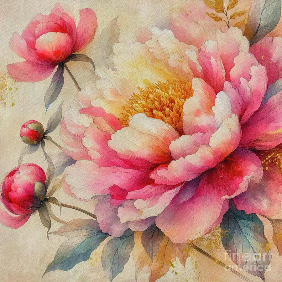 Petal Whispers Painting by Maria Angelica Maira