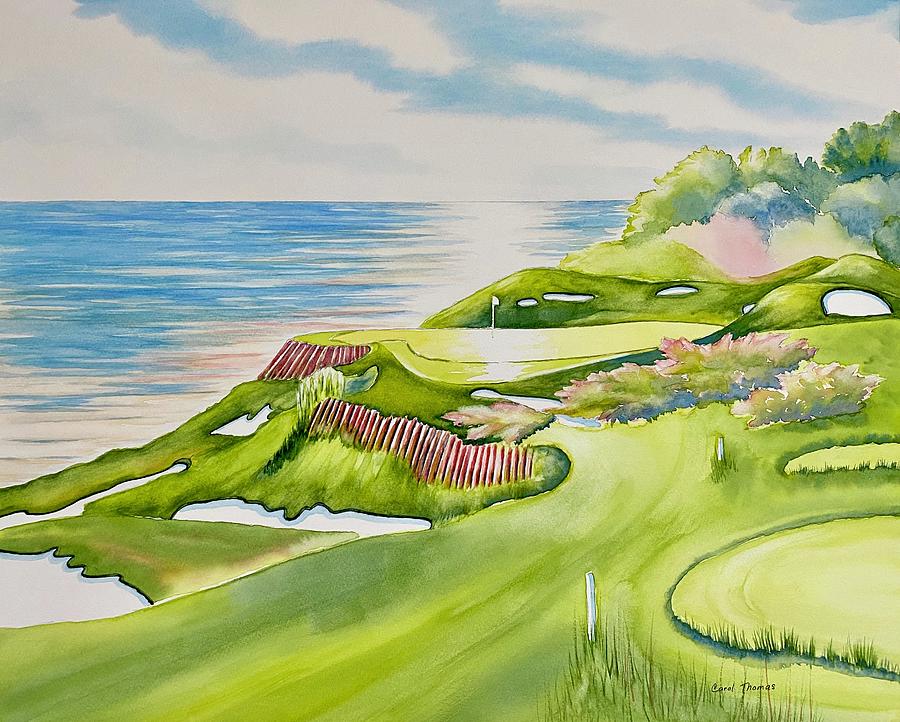 Whistling Straits No. 17 Painting by Carol Thomas - Fine Art America