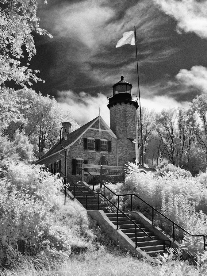 White River Station Lighthouse #1 Photograph by Jeffrey Holbrook