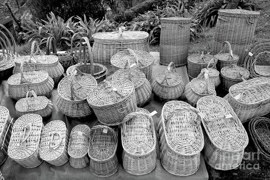 Wicker baskets #1 Photograph by Gaspar Avila