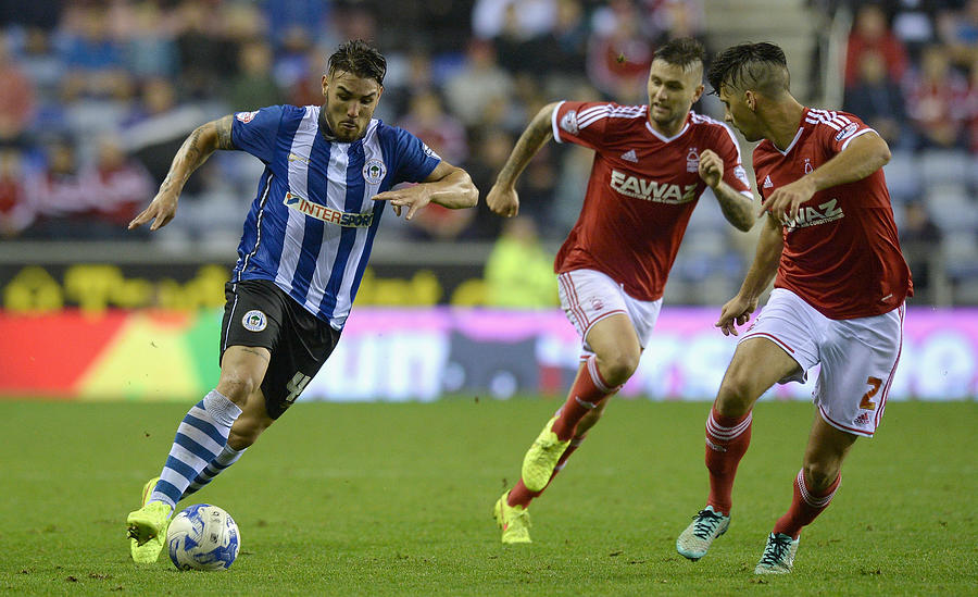 Wigan Athletic v Nottingham Forest - Sky Bet Championship #1 Photograph by Gareth Copley