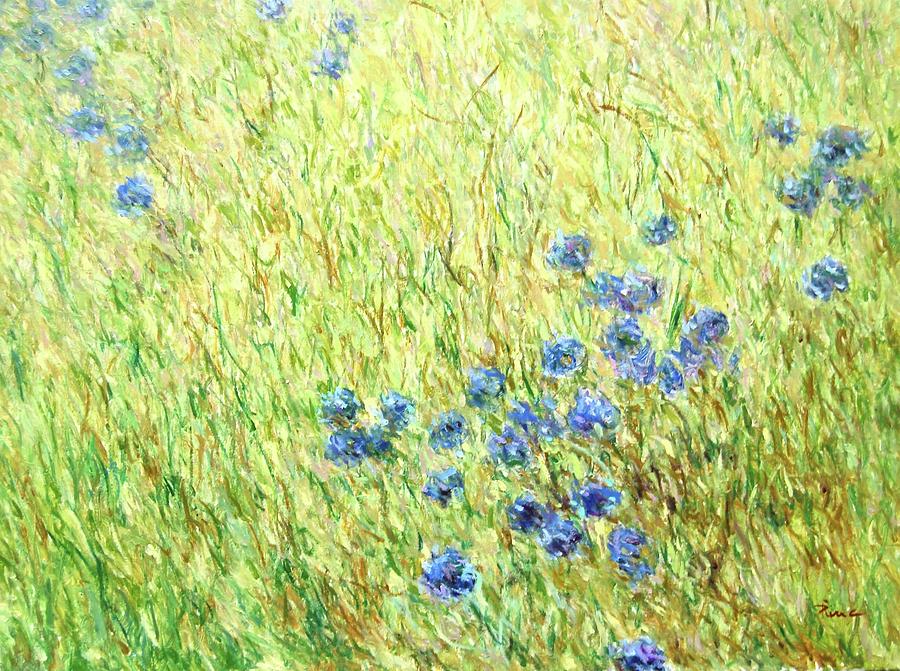 Wildflowers  #1 Painting by Pierre Dijk