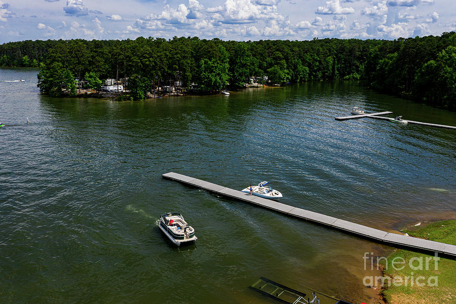 Wildwood Park Aerial View - Appling GA Photograph by The Photourist ...