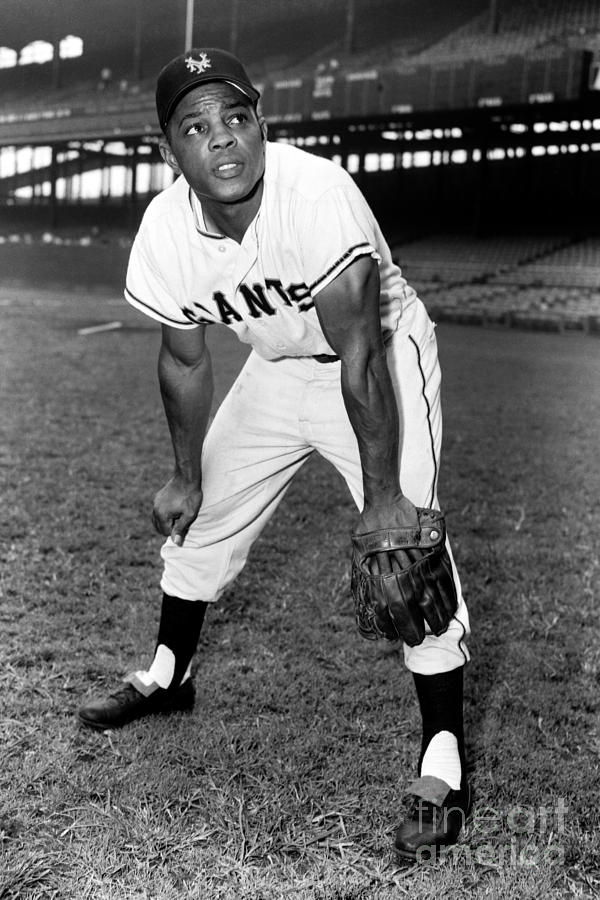 Willie Mays Photograph by Kidwiler Collection