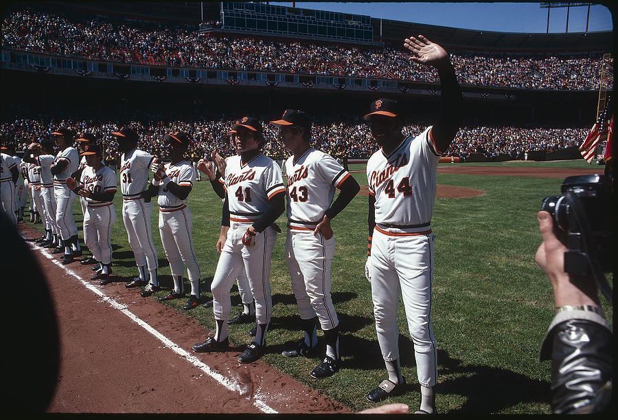 Willie Mccovey #1 Photograph by Michael Zagaris
