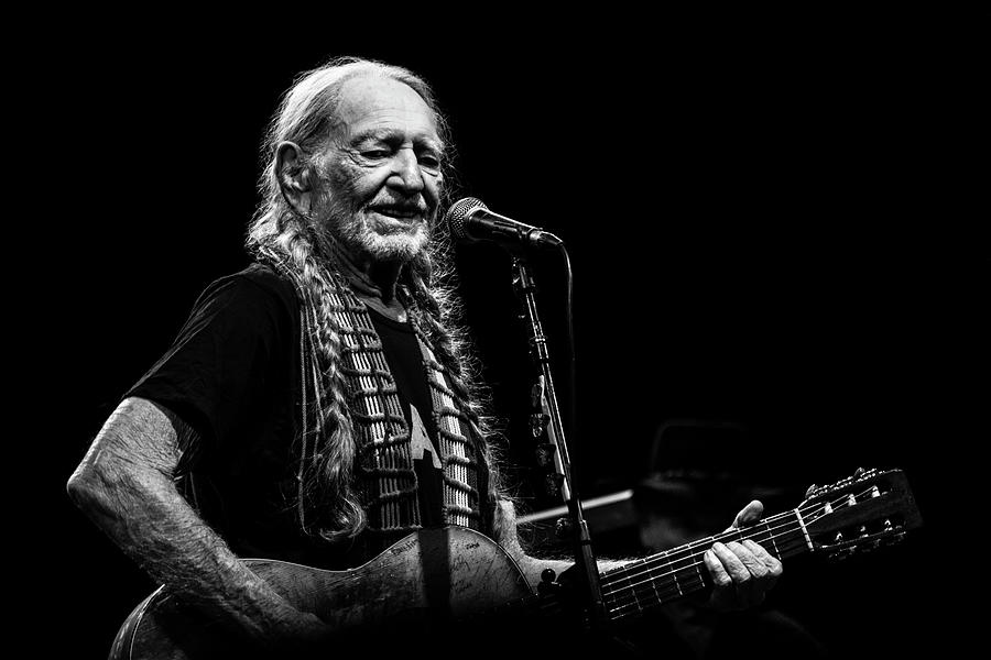 Willie Nelson Photograph - Willie Nelson #1 by Tim Leimkuhler