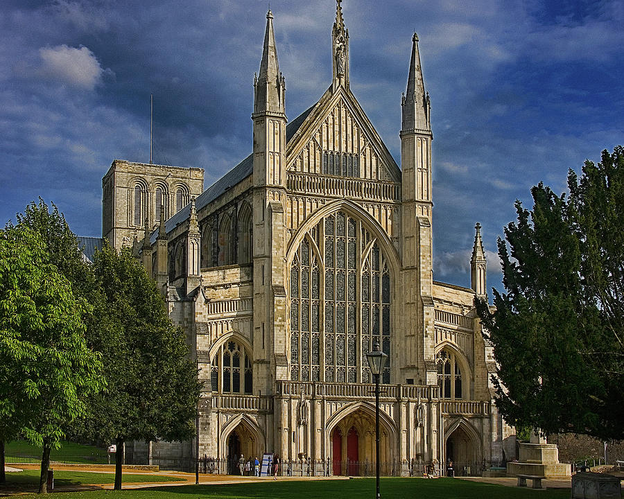 Winchester Cathedral Photograph by Chris Lord
