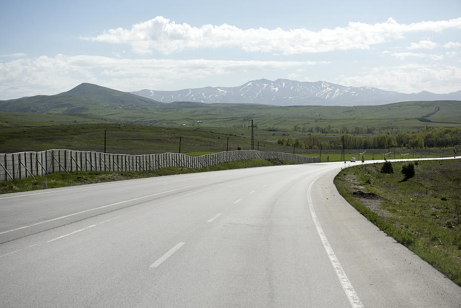 Winding road near Zara, Sivas Province, Central Anatolia, Turkey. #1 Photograph by Feifei Cui-Paoluzzo