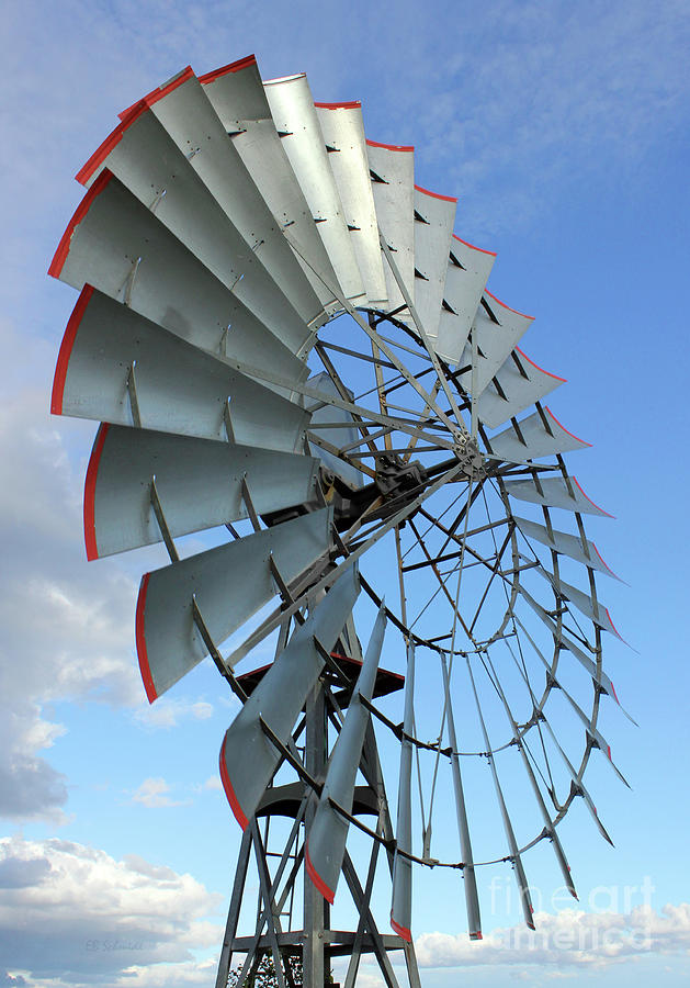 Windmill #1 Photograph by E B Schmidt