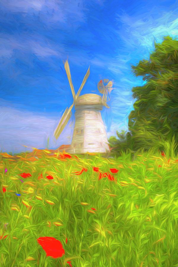 Windmill Meadow Art Photograph